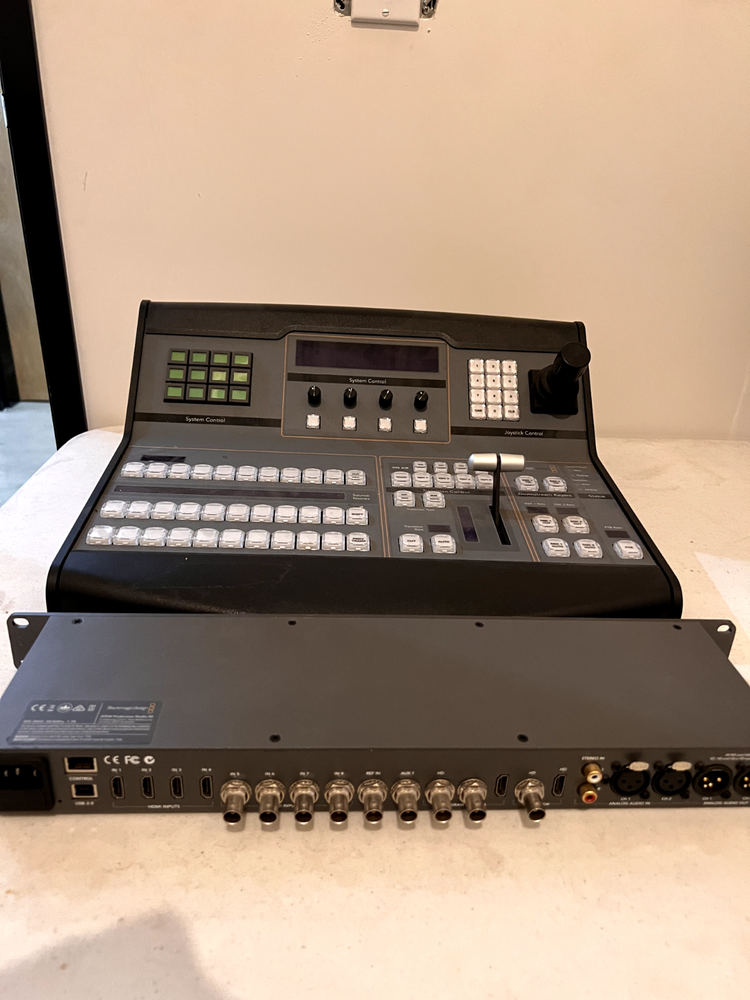 Atem 1 m/e production studio 4k with 1M/E Control Panel