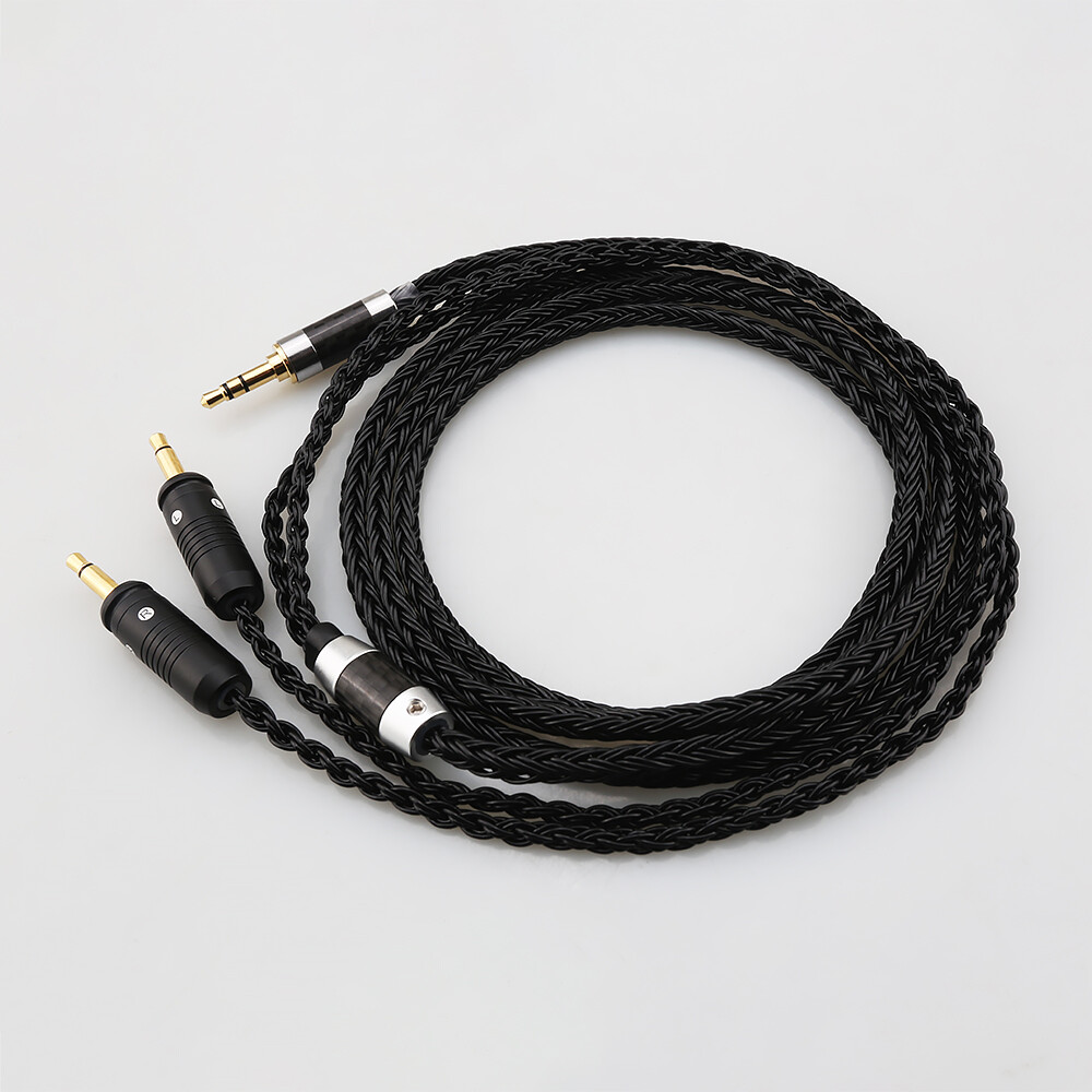 Silver Plated Headphone Cable For Clear Celestee NEW Focal ELEAR French Utopia