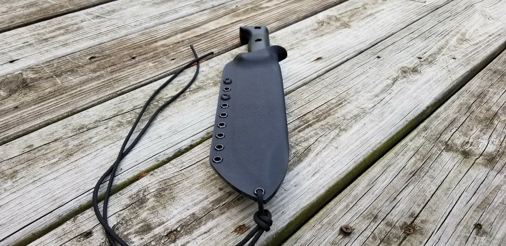 CUSTOM Kydex sheath for the BK9 with TEK-LOK 2.0
