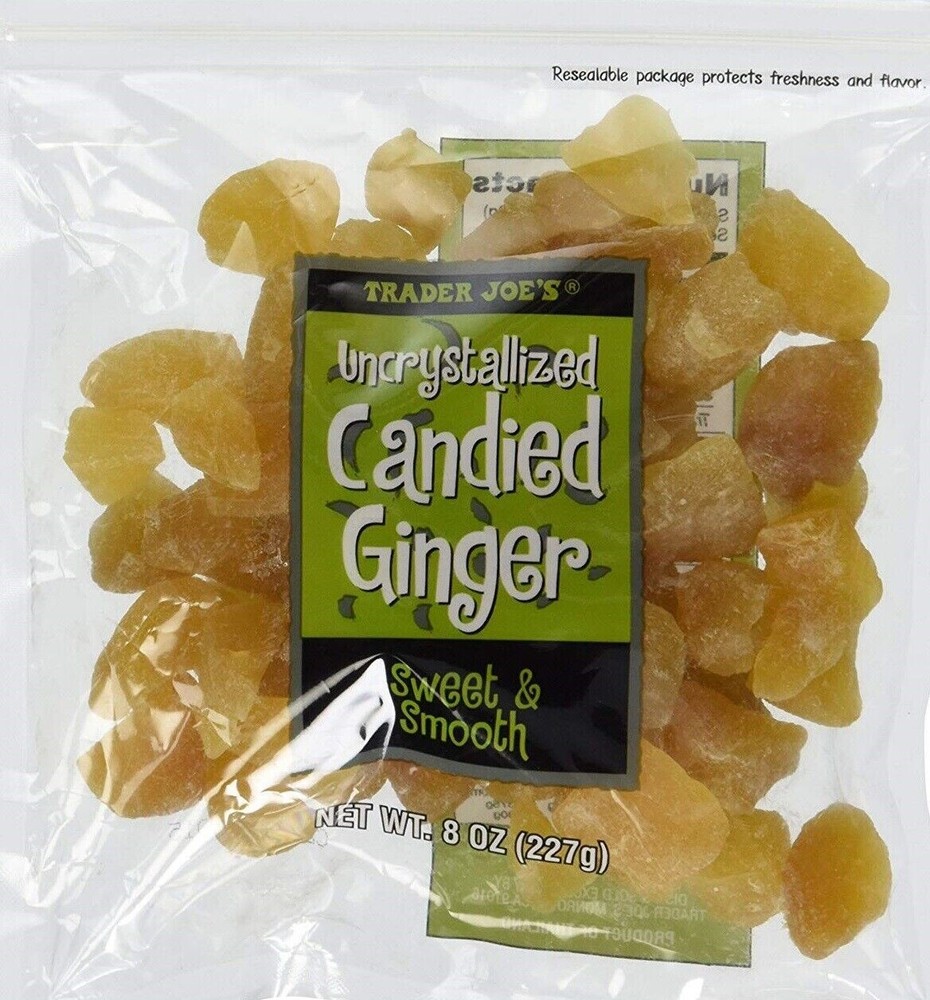 Trader Joe's Uncrystallized Candied Ginger Dried Fruit