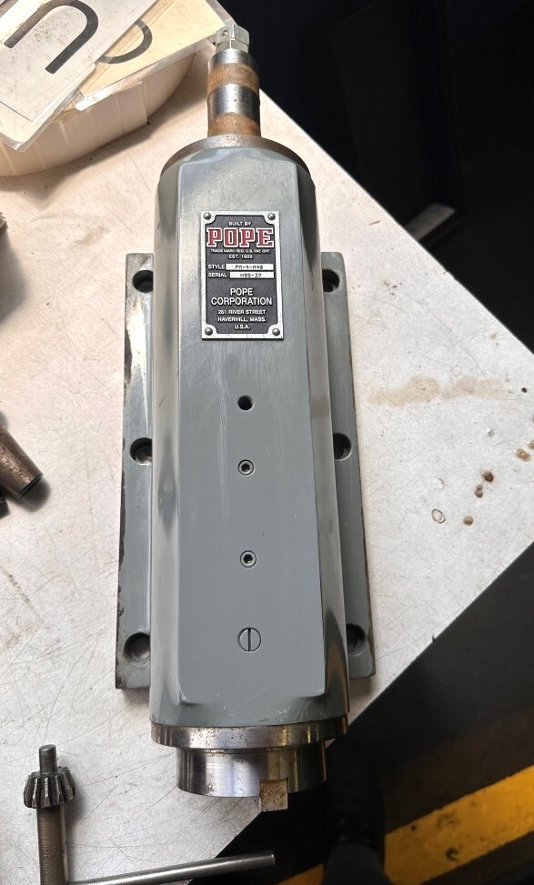 POPE #PM-4-M40 SPINDLE - 40 Taper