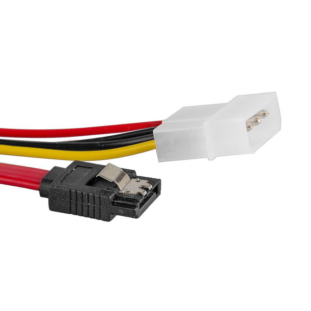 SATA Data Power Combo Cable Desktop HDD Hard Drive DVD Rom Internal Wire Adapter