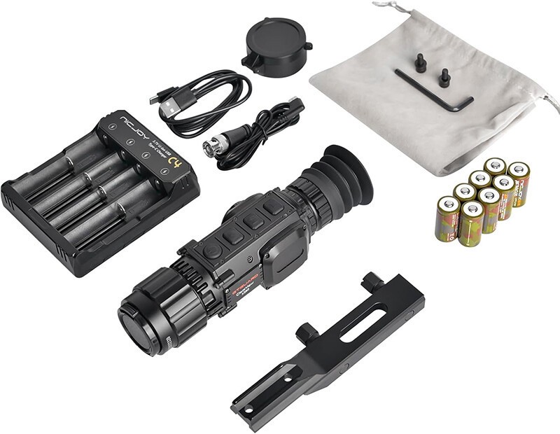 GTGUARD Thermal Scope 384x288 35mm Multi Purpose Mountable Thermal Rifles Scope