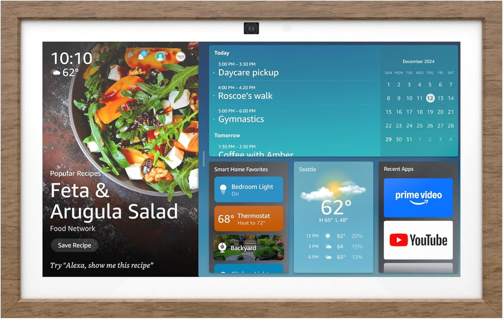 Made for Amazon Frame for Echo Show 15 (Gen 2, 2024 Release)