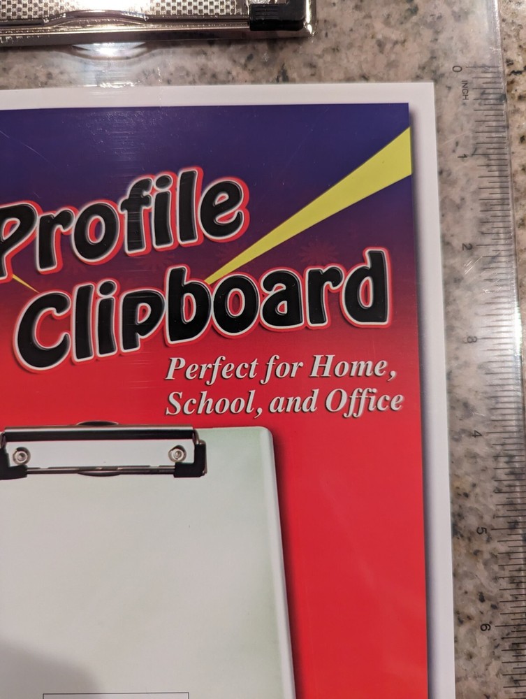 Low Profile Clipboard perfect for home school and office