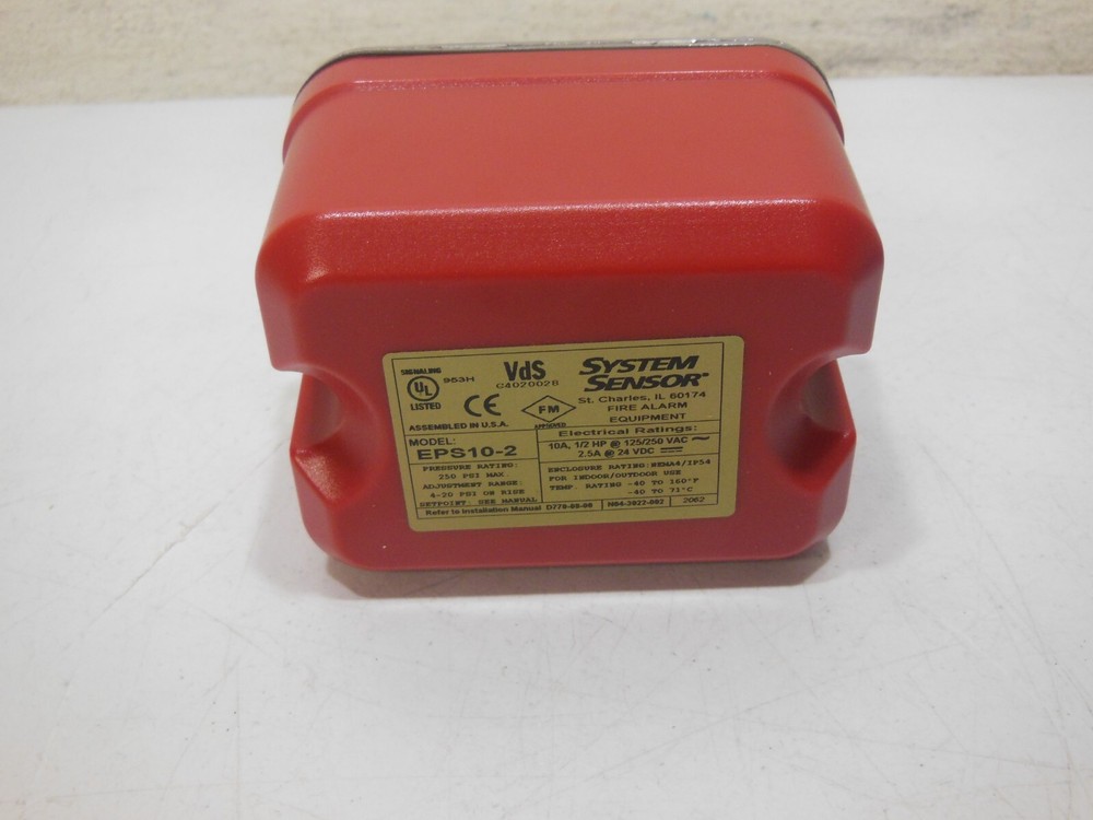 System Sensor EPS10-2 EPS Pressure Switch - New