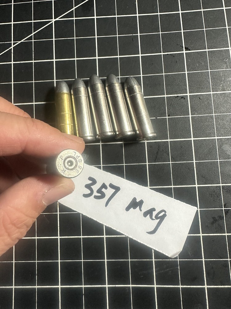 snap cap 357mag set of 6x dummies