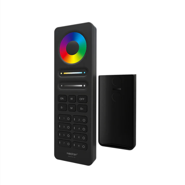 Miboxer C8-B - 8-Zone RGB+CCT Remote (Black)