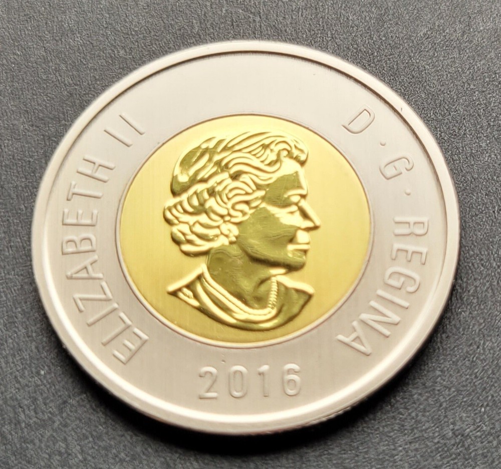 ***  CANADA  TOONIE  2016   ***  SPECIMEN  ***  LOW  MINTAGE  ***