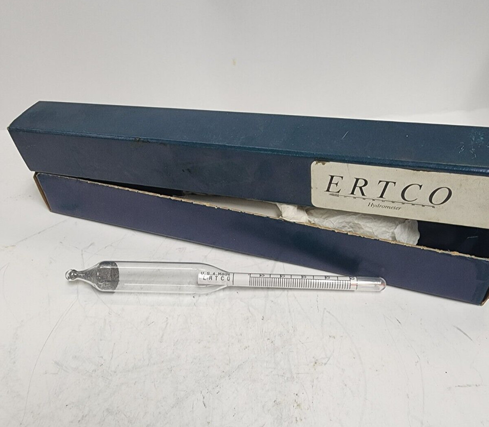ERTCO 2551 HYDROMETER SPECIFIC GRAVITY