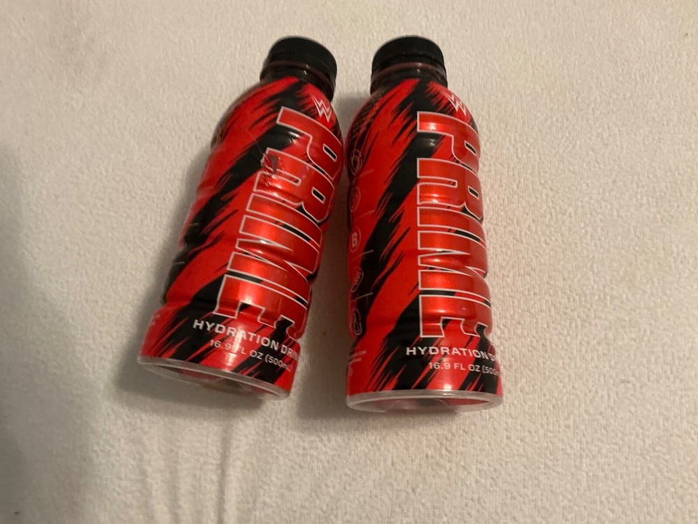 2 prime hydration WWE flavor (empty) rare