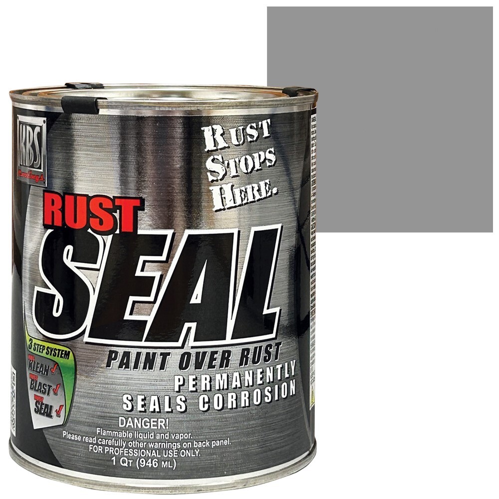 KBS RustSeal Gloss Silver Rust Preventive Coating, Quart #KBS-4403