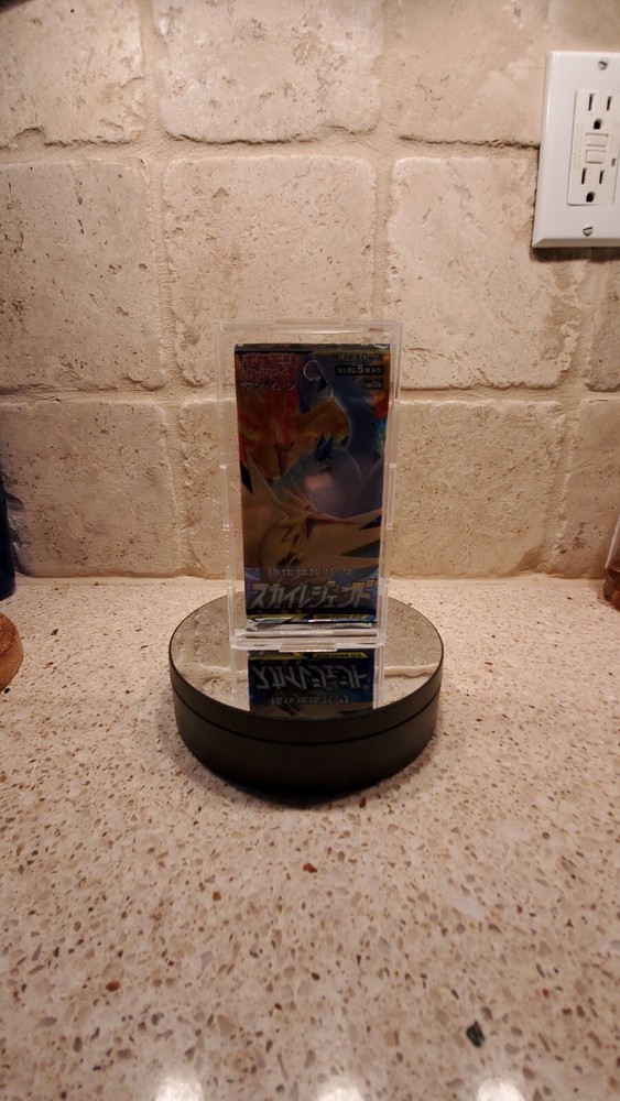 Pokemon Acrylic Japanese Booster Pack Display Case Box, Framing/Display Quality