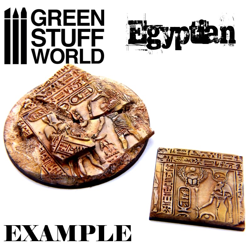 Rolling Pin - EGYPTIAN Texture - Roller with hieroglyphs - Egypt khemri bases.