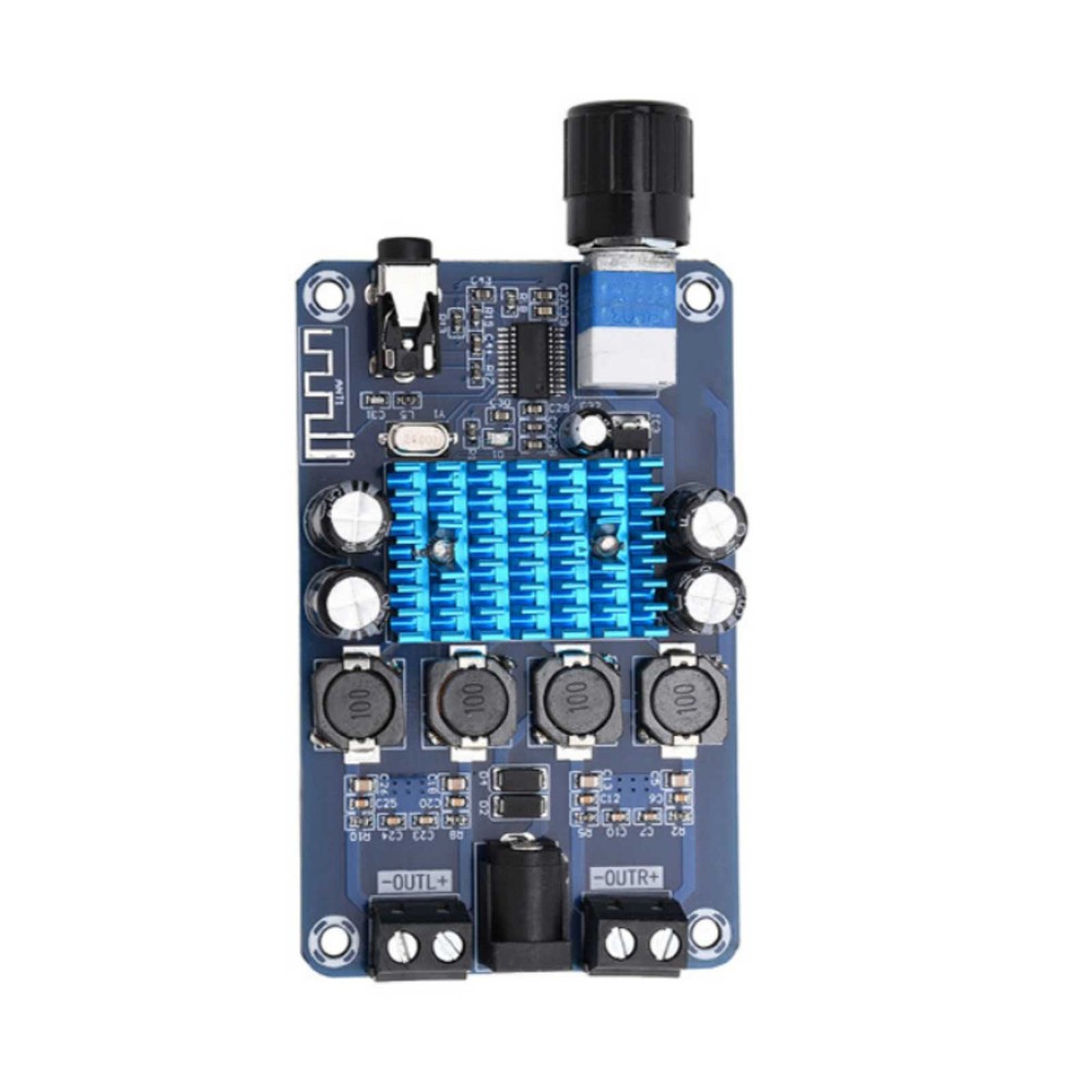 Bluetooth Digital Amplifier Board Dual Channel Output Amplifier DC12-24V