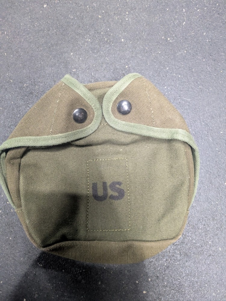 USGI Arctic Canteen Cover Canvas w/Alice Clips