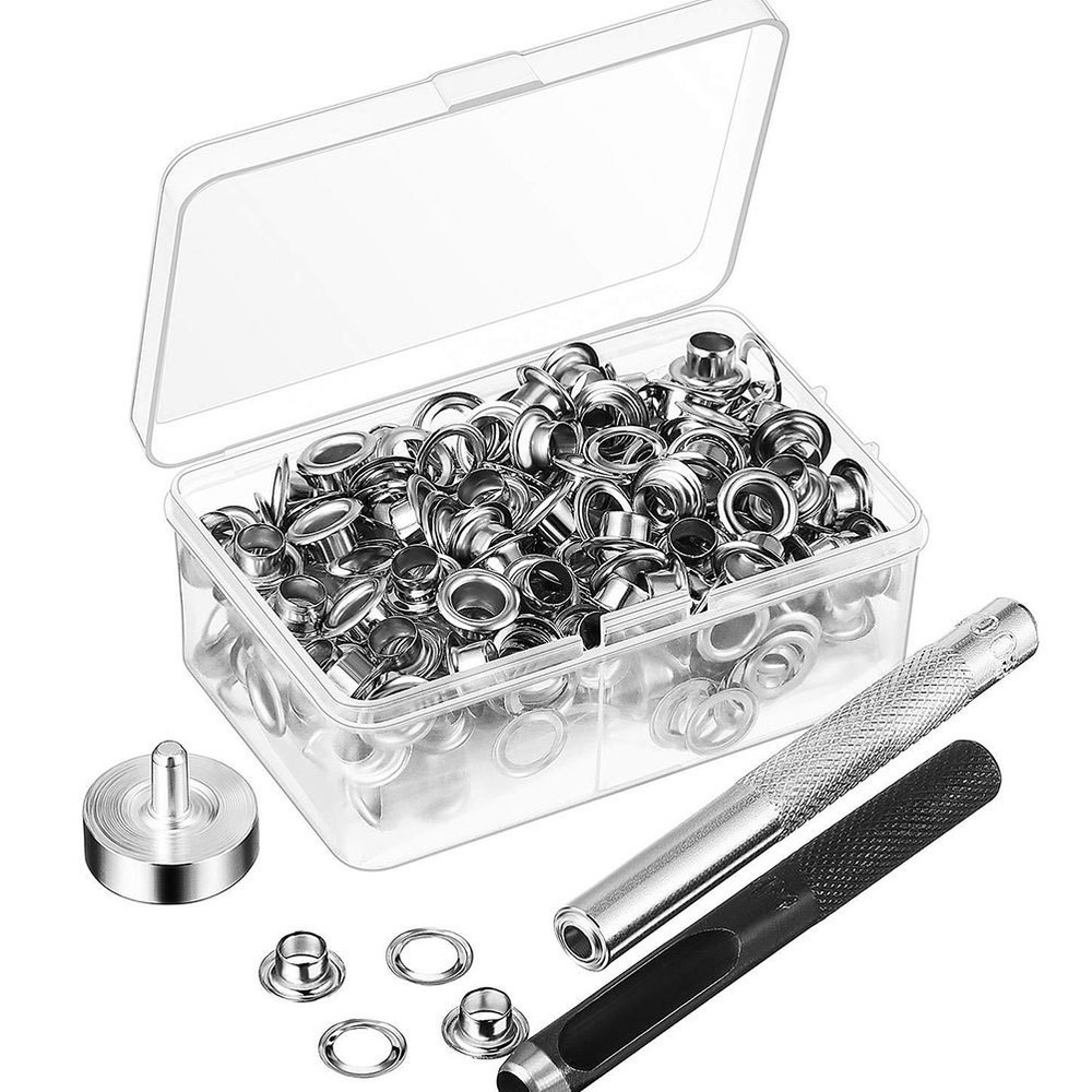 203 PCS Purse Hardware Supplies Grommet Setting Tool Eyelet Setter