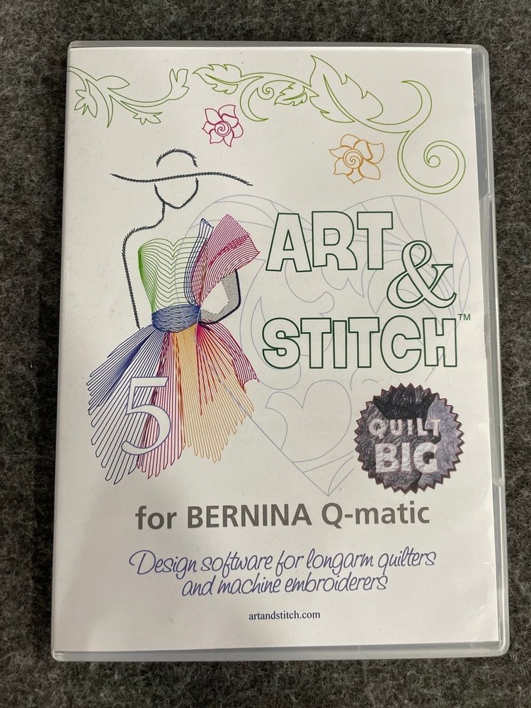 ARTISTITCH Art & Stitch Software Version 5 for BERNINA Q-matic System