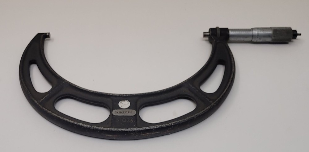 Starrett No 436 - Outside Micrometer – 7-8”