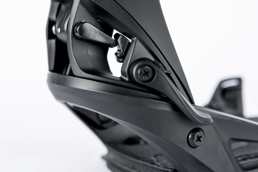Nitro Step-On Men's Snowboard Bindings, Ultra Black, Small MY26