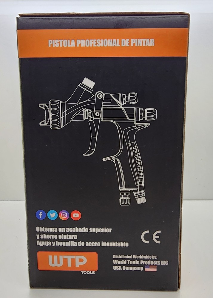 WTP Tools Professional Spray Gun 250 1.4 HVLP