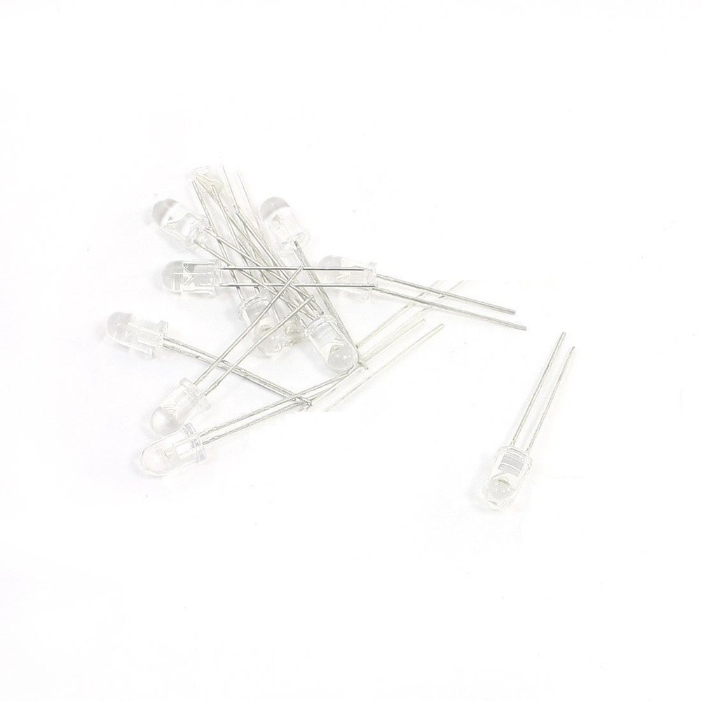 100pcs 3mm Green Round Superbright LED Light LED lamp NEW
