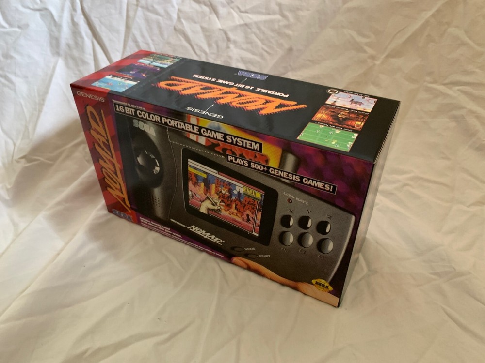 Empty Console BOX & Optional "Poly"/Bag/P.E.T. for Sega Genesis Nomad