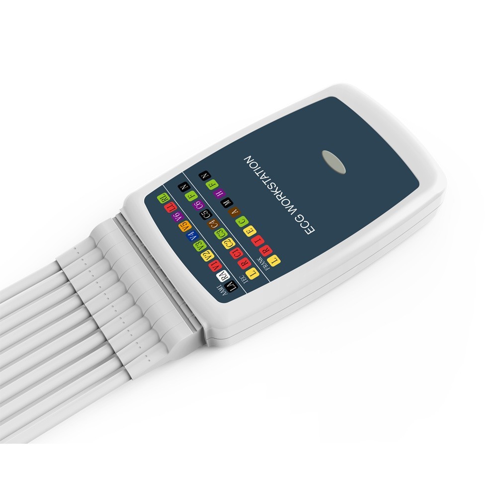 NEW Workstation System, 12 Lead Rest PC Based Portable ECG Machine