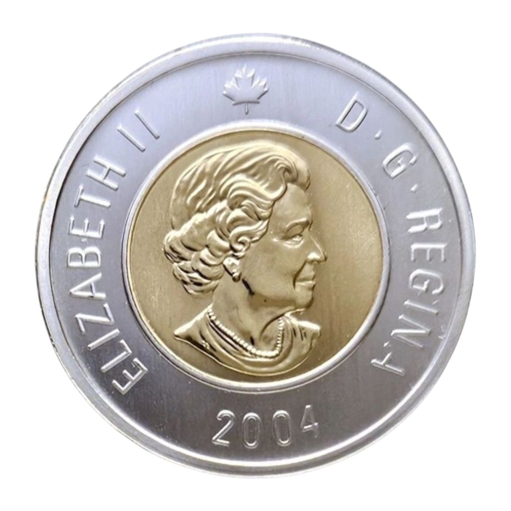 Canada 2004 Regular Specimen Toonie!!