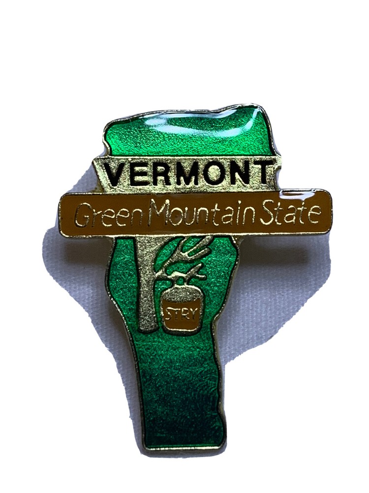 VERMONT STATE LAPEL PIN NEW