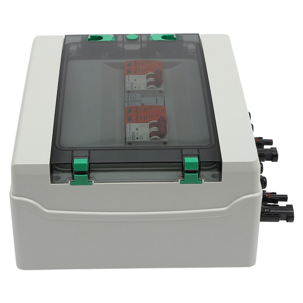DC 500V/1000V Solar PV Combiner Box 2 Strings Circuit Breaker For Solar Panel