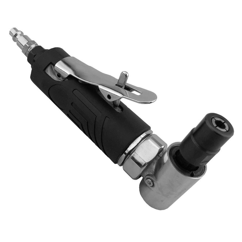 1/4 inch angle air die grinder with 4 pcs 2 roll lock sanding discs