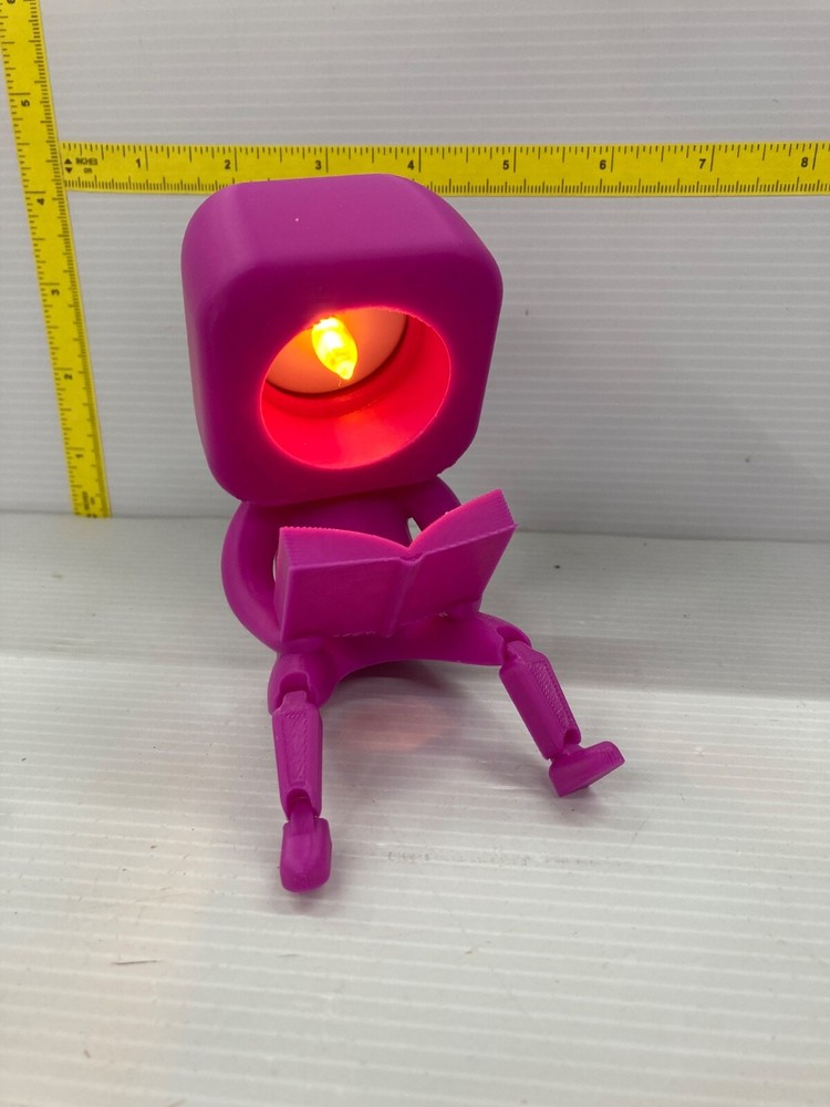 Book Reader Night Light