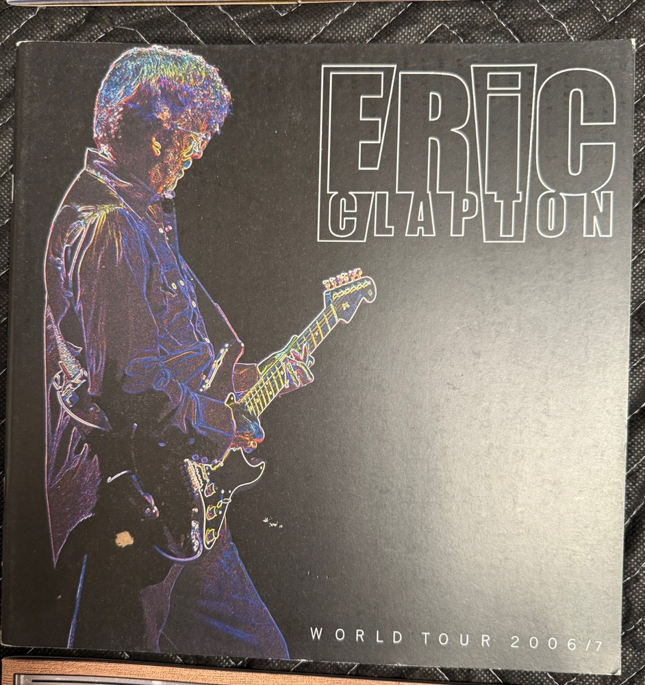 ERIC CLAPTON TOUR BOOK COLLECTION