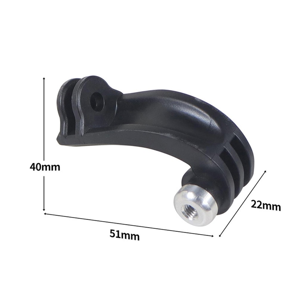 Black Camera Mount Bracket Replacement For Gopro Camera Mount Camera Mount