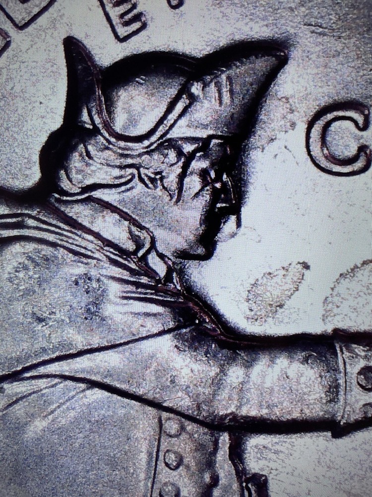 2021 P Washington Quarter Reverse Die Clash Error Coin