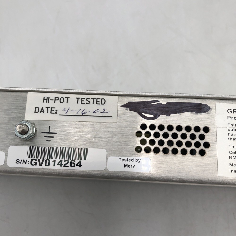 USED Grass Valley - Encore BPS Control Panel POWERS ON AS IS PARTS READ G