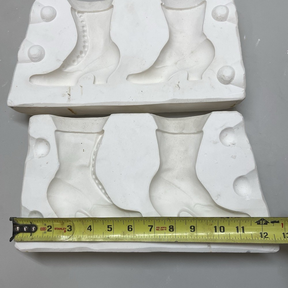 Ceramic Slip Casting Mold Button Shoes
