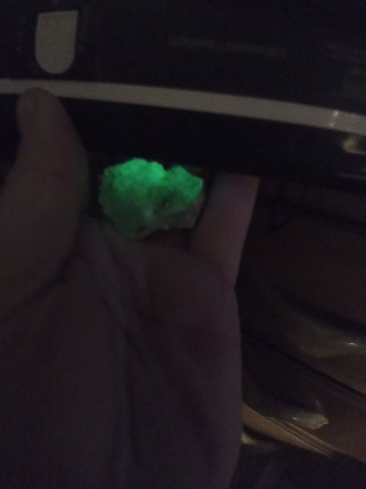 Hyalite opal botryoid on matrix