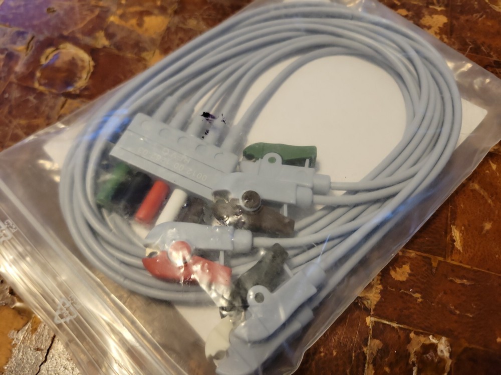 REPLACEMENT CABLE/SENSOR FOR DATASCOPE 0012-00-1262-03 ECG LEADWIRES