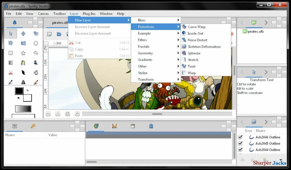 Synfig Studio Professional 2D Animation Software 2026 For Windows & Mac OS USB