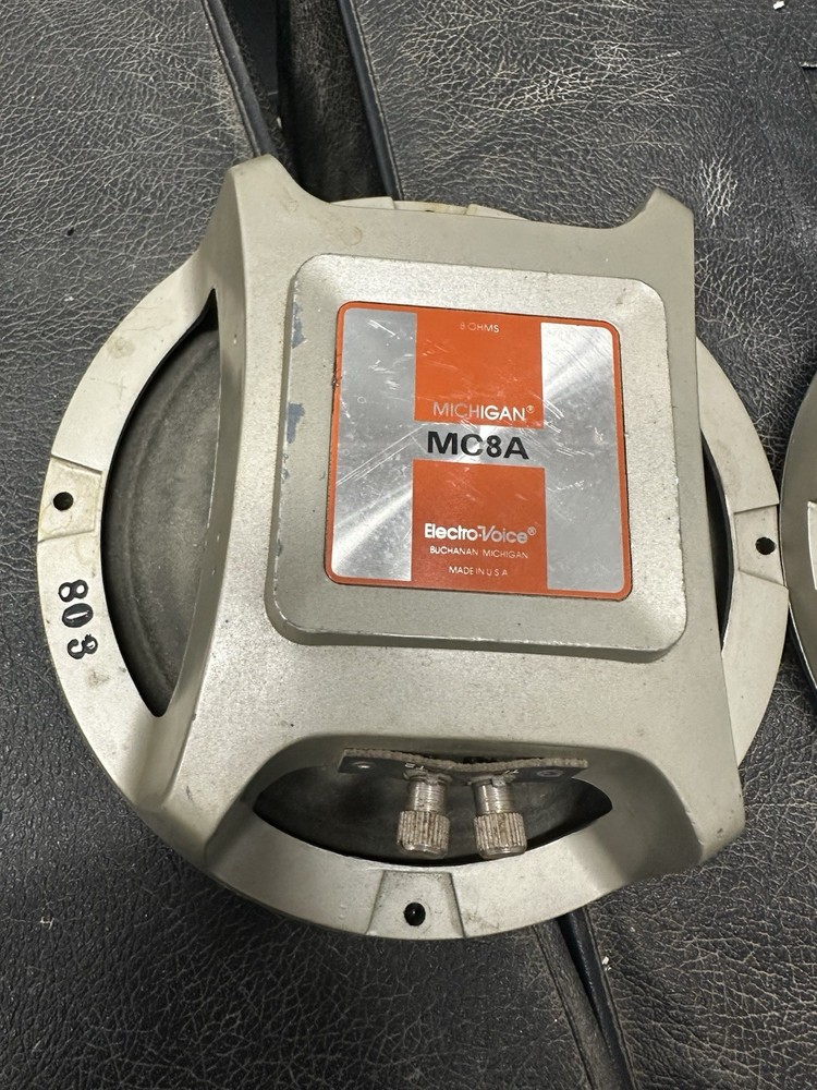 EV Electrovoice Interface C Series II Speakers Untested As Is