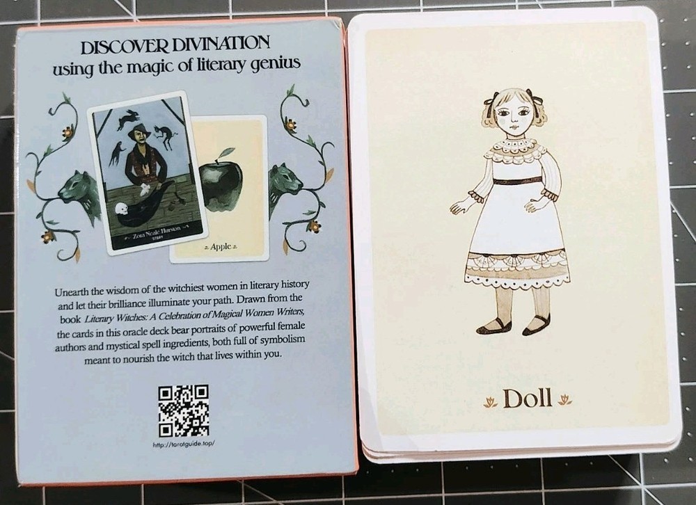 Literary Witches Oracle Tarot Card Deck Only