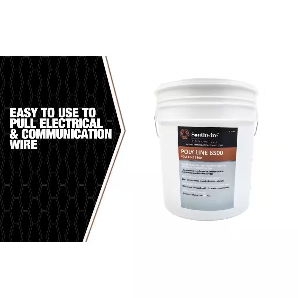 6500 Ft. 210 Lbs. Tensile Strength Poly Line
