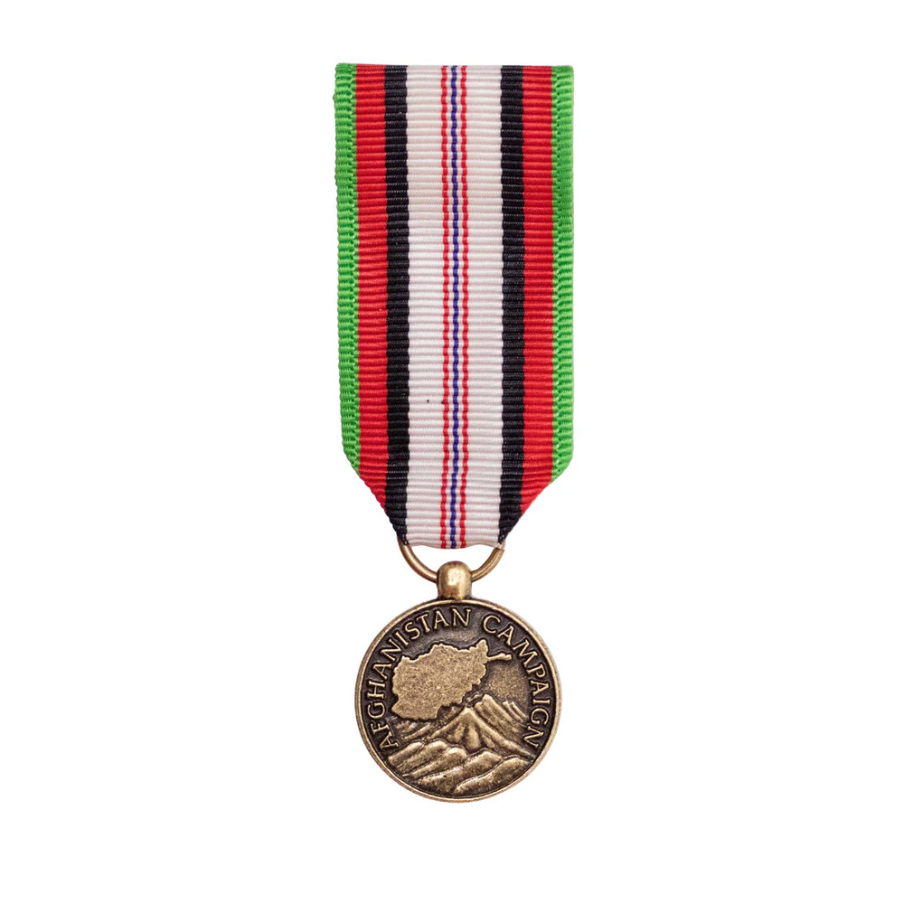 Afghanistan Campaign Mini Medal - New