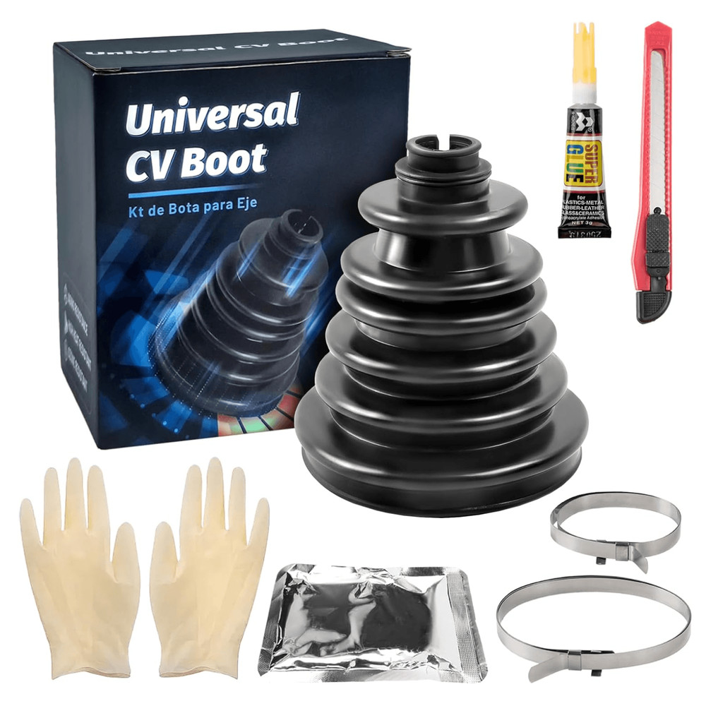 CVS18 Universal Split CV Boot Replacement Kit - Silicone Constant Velocity Joint