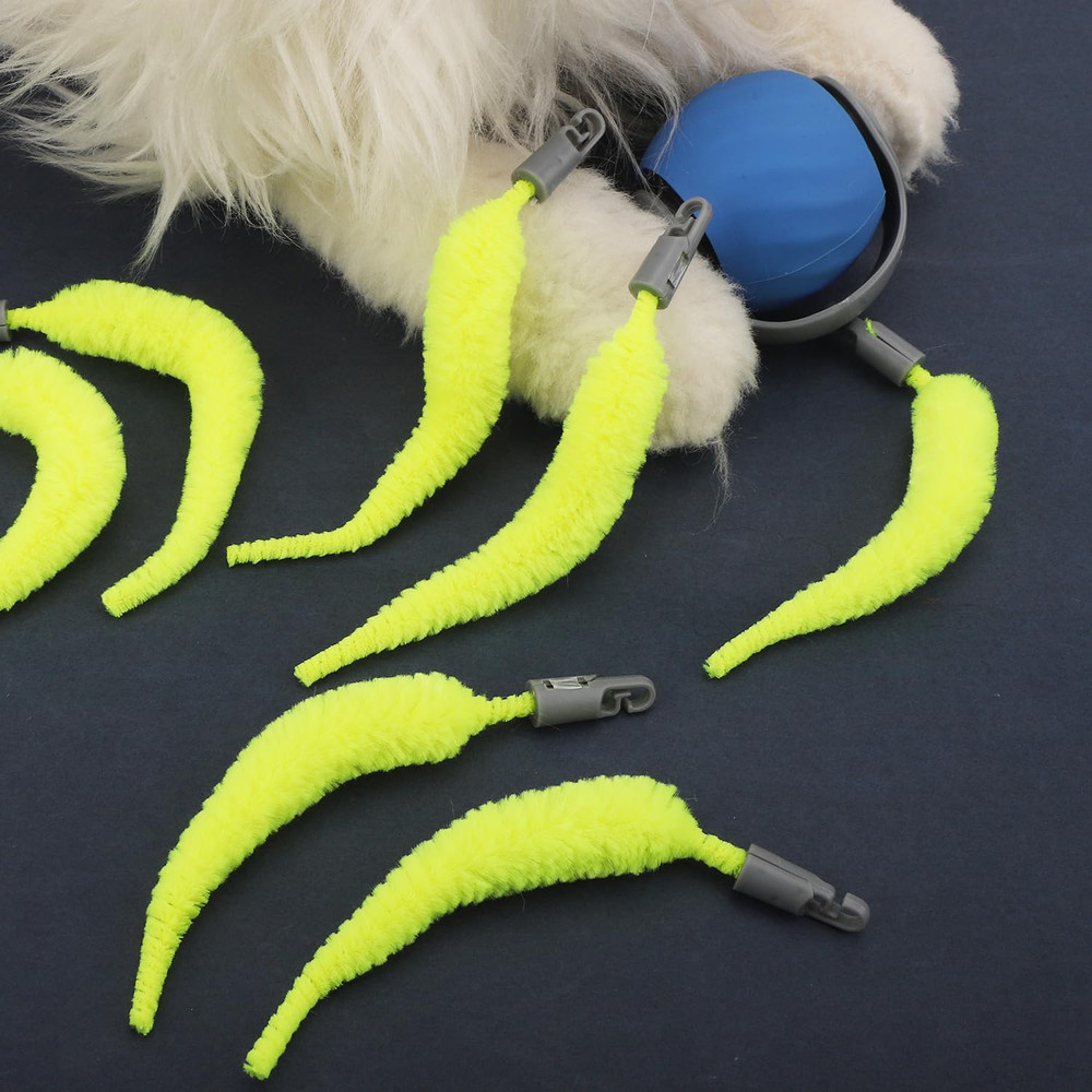 20Pcs Cat Ball Replacement Tails, Automatic Moving Interactive Toy Tail Acces...