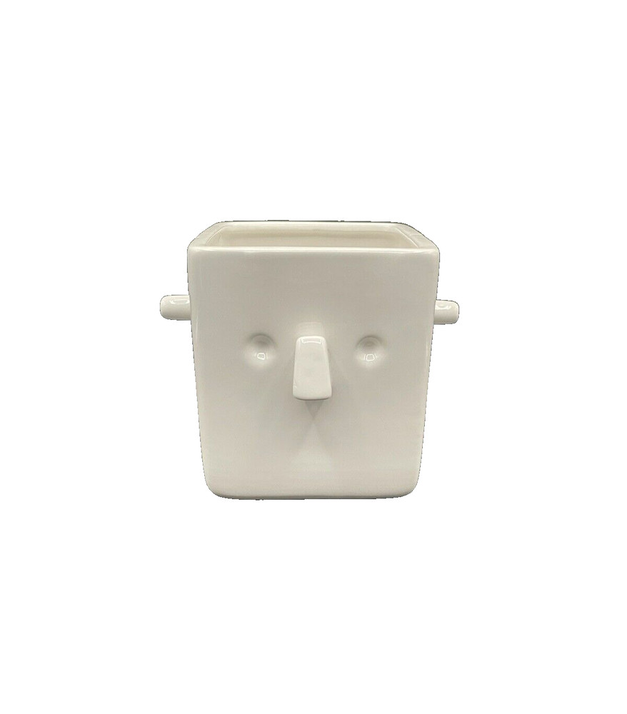 30 Watt White Ceramic Eye Glass Rest & Face Planter