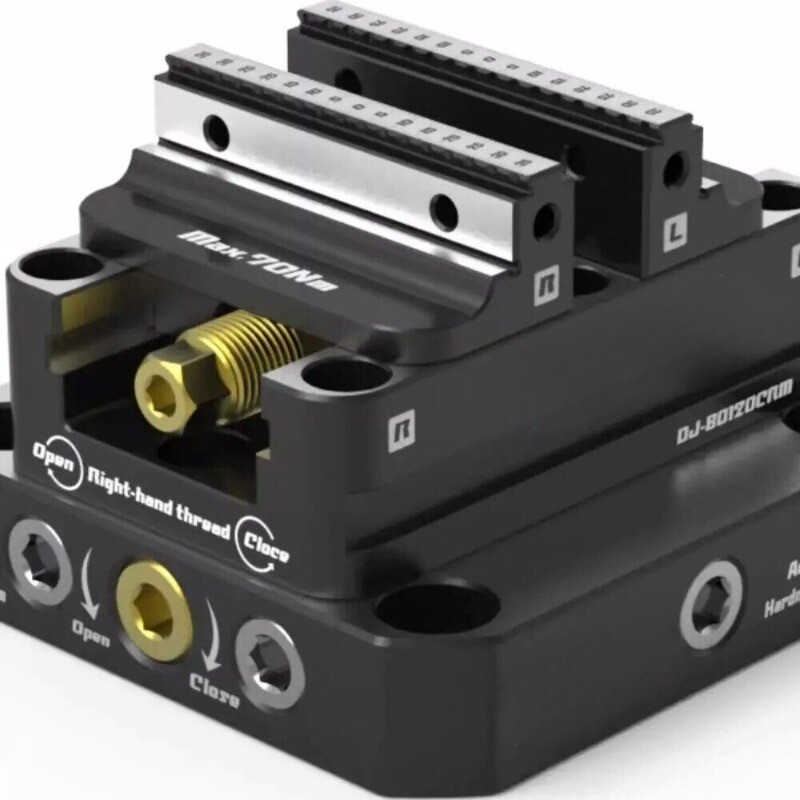 Four and Five-axis Fixture Self-centering Vise Zero-point Quick-change Four-axis