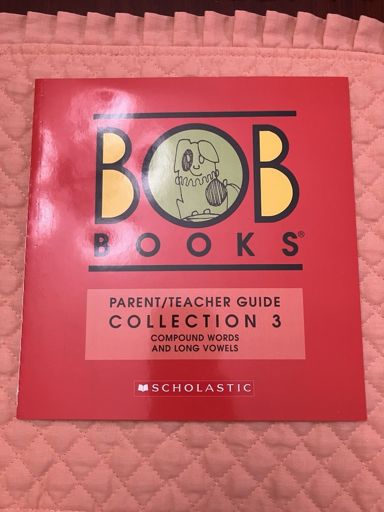 Scholastic Bob Books Collection 3 Compound Words Long Vowels Set Parent Guide
